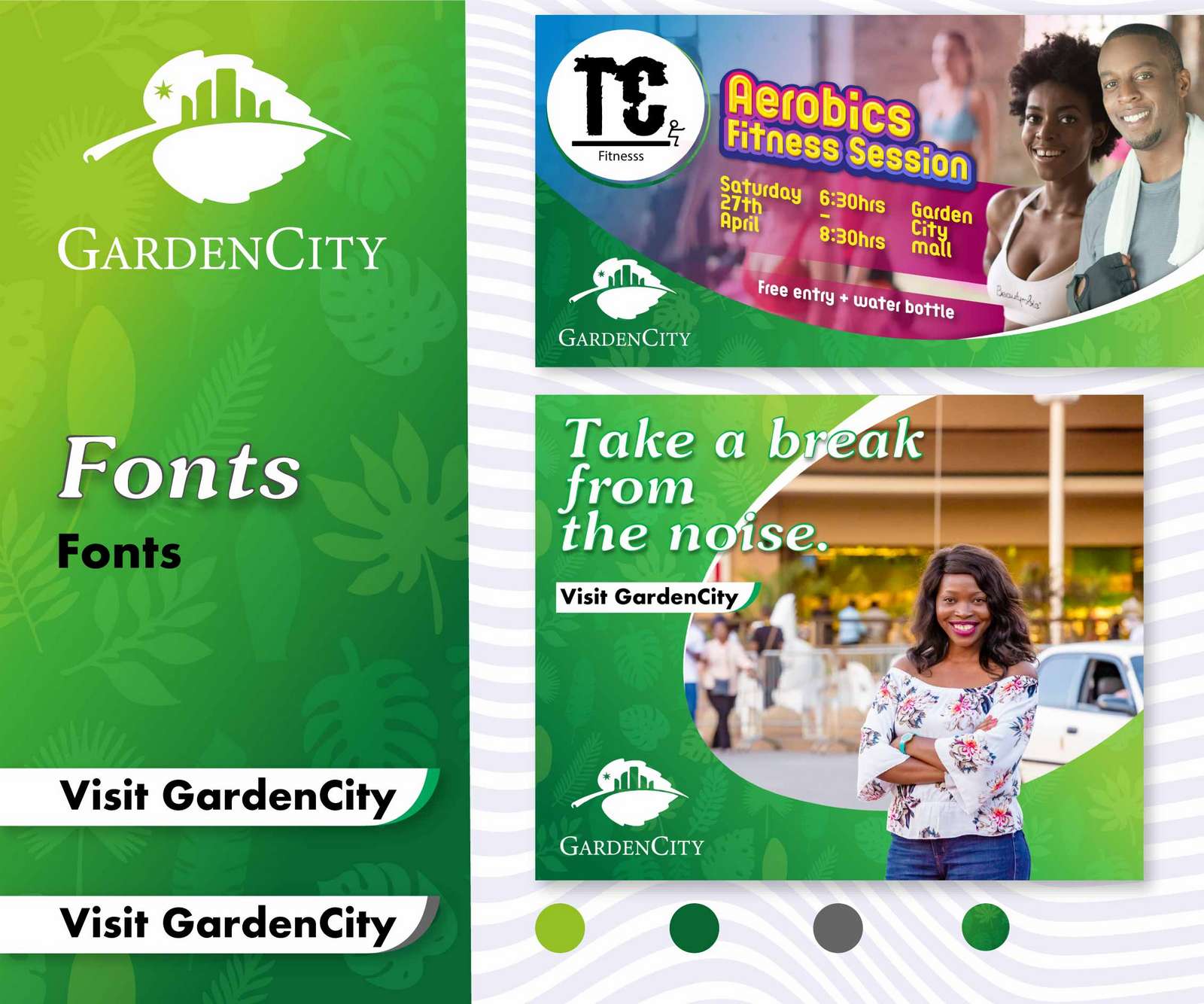 Garden city brand identity