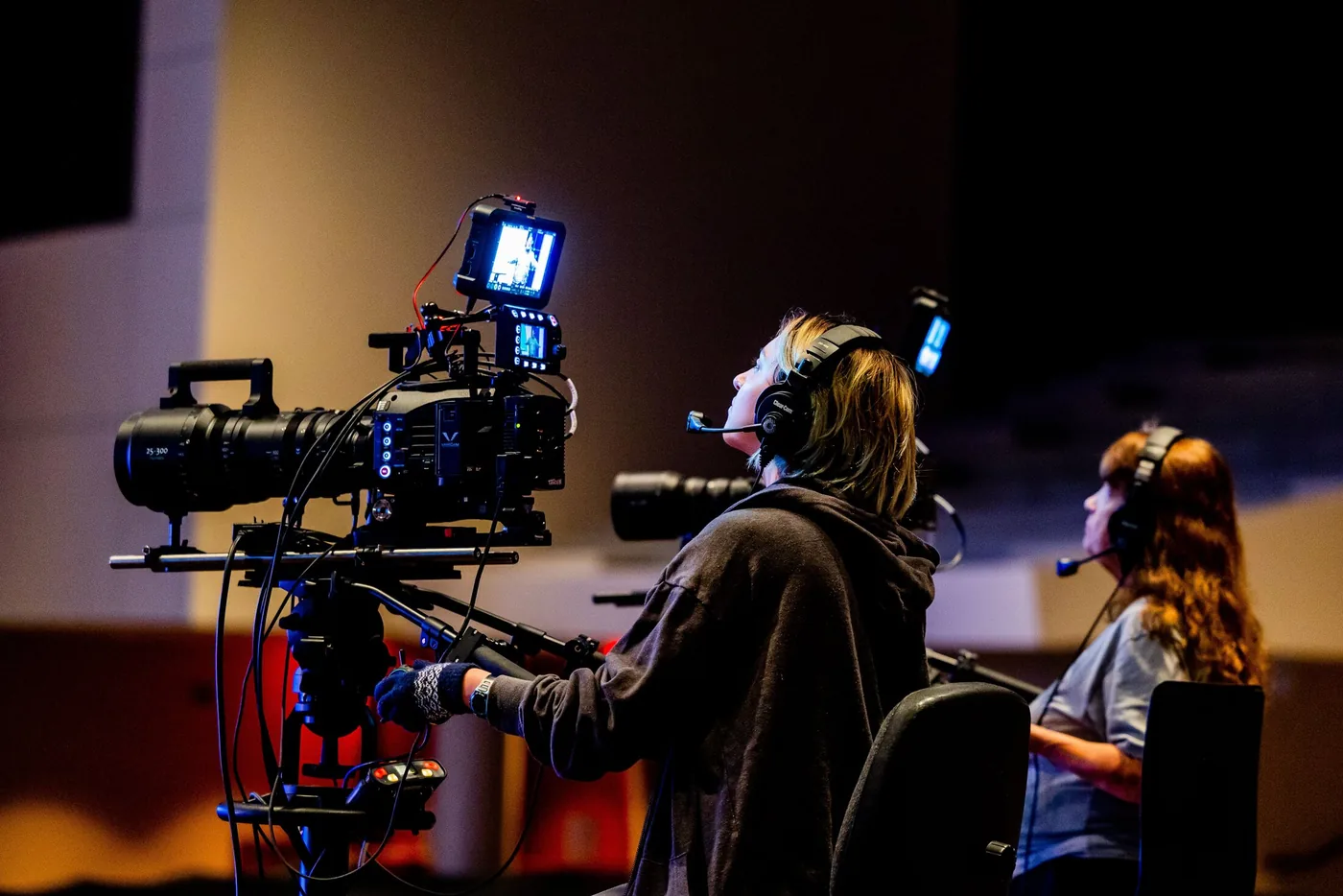 Film production in action